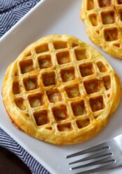 Cheese and Egg Waffles