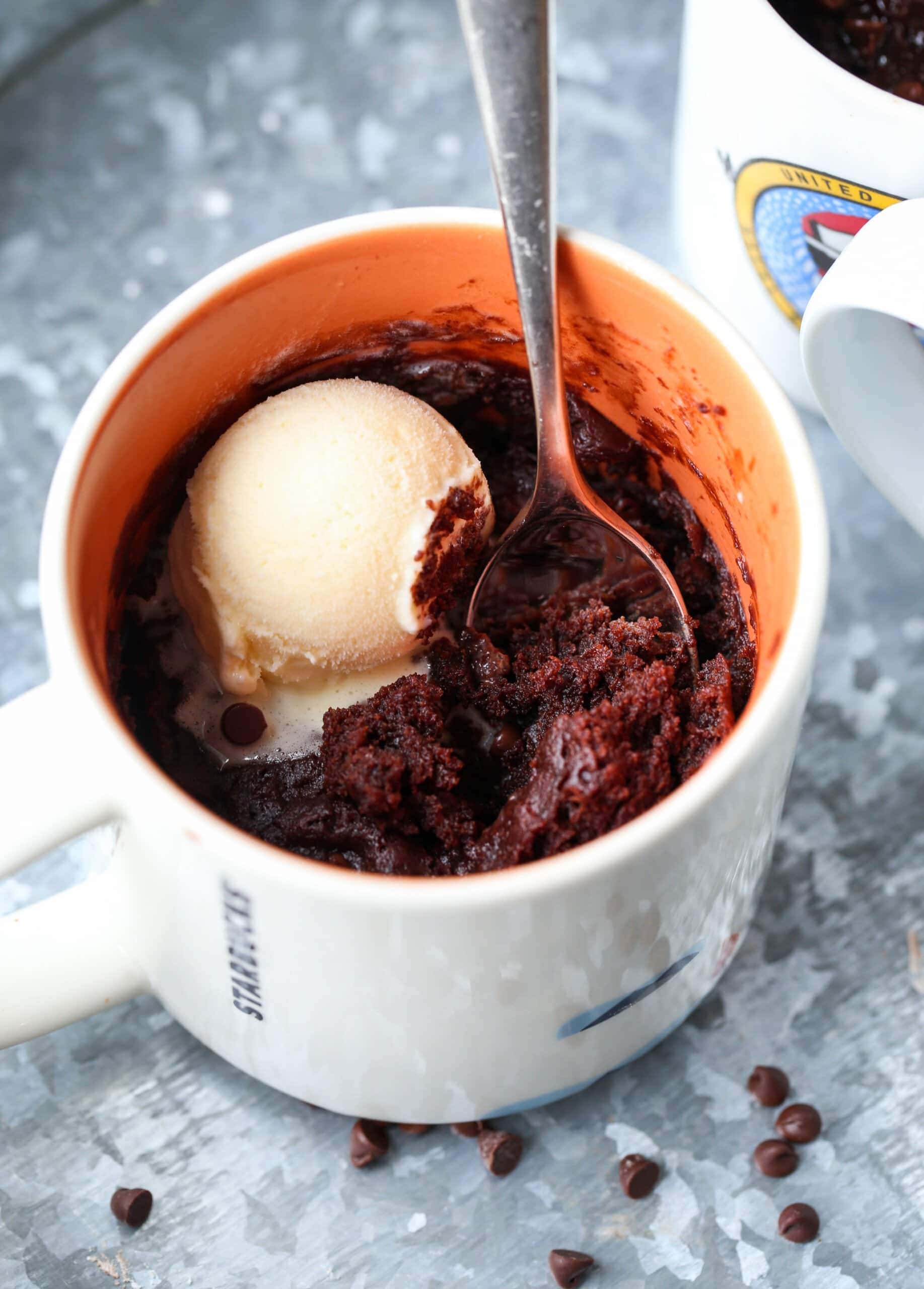 Brownie In A Mug Cure Your Chocolate Craving Cookies and Cups