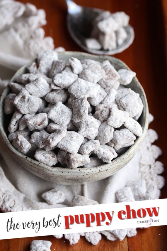 who invented puppy chow