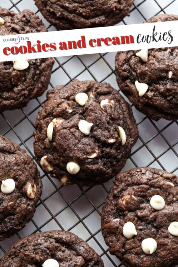 Cookies and Cream Cookies Pinterest Image