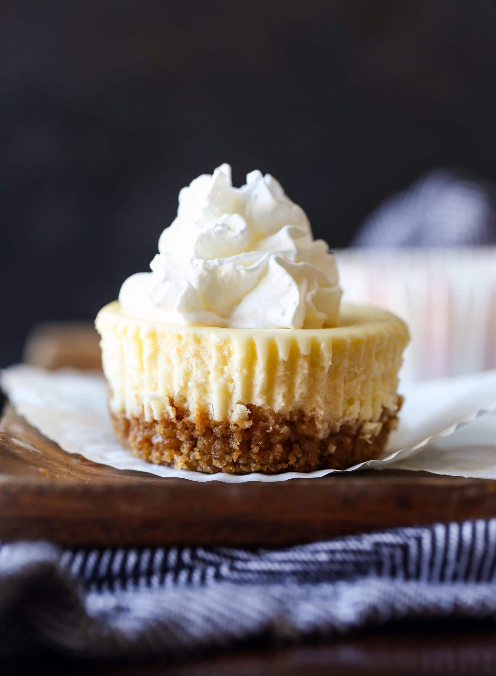 Mini Cheesecake Cups in Muffin Pan