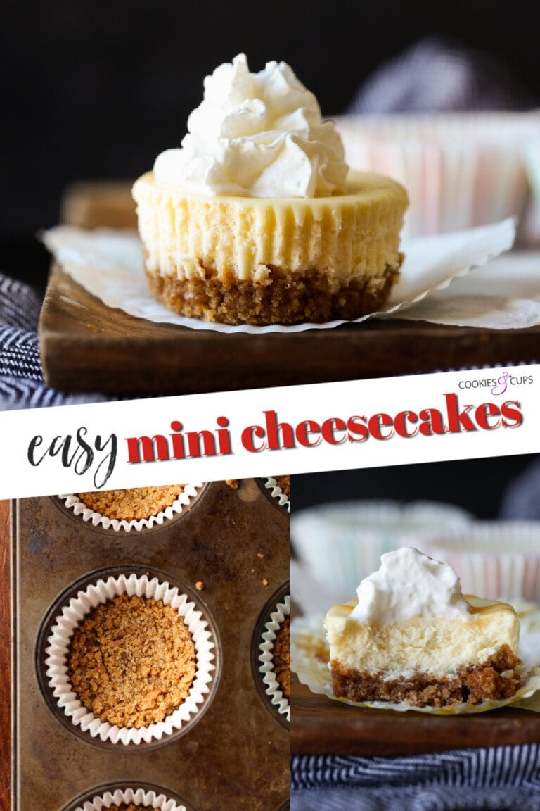 Mini Cheesecake Recipe Cookies And Cups   Minicheesecakepin 768x1152 