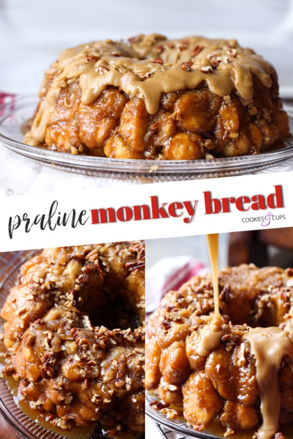 Praline Monkey Bread Pinterest Image