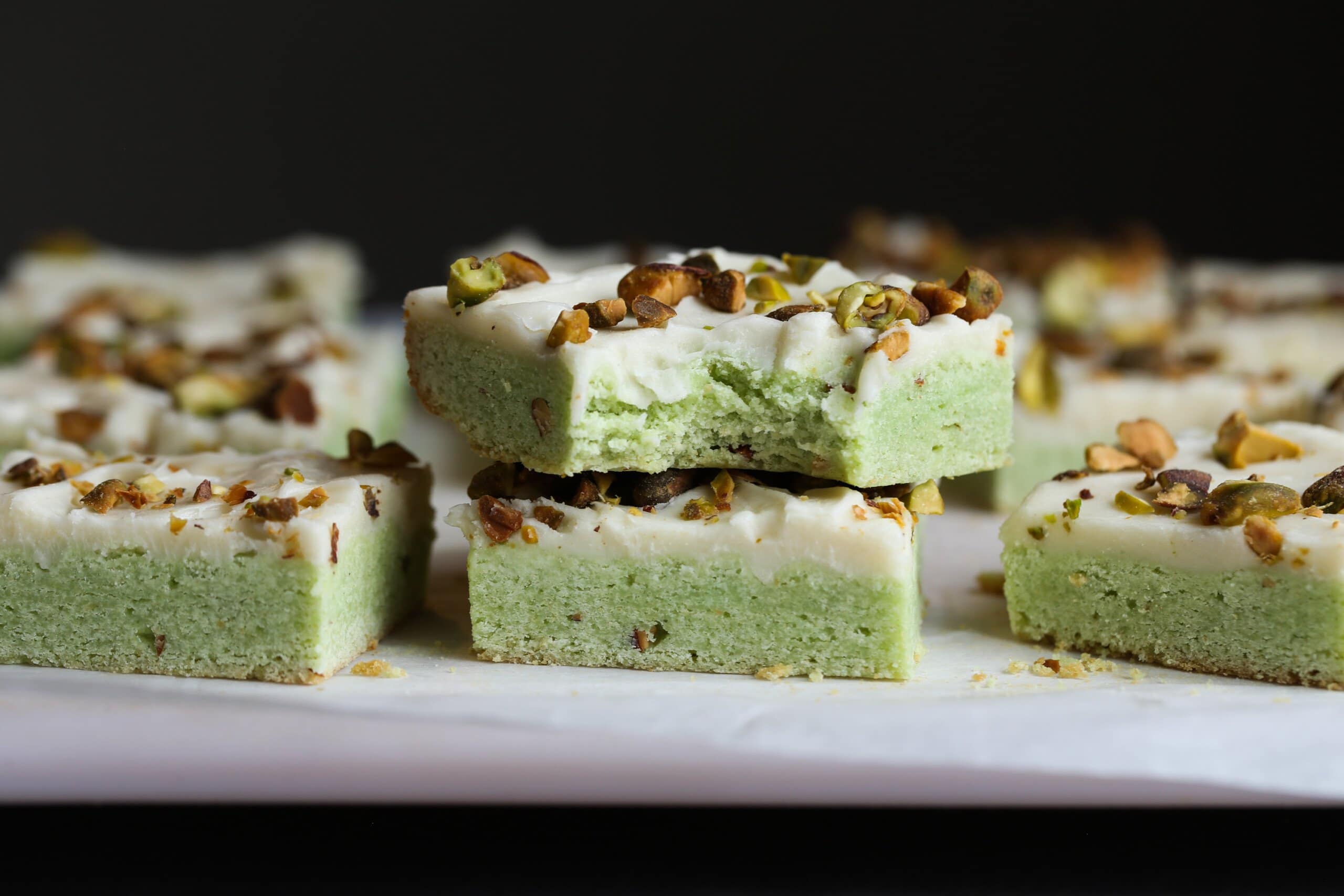 Pistachio Bars Sugar Cookie Bars Cookies and Cups