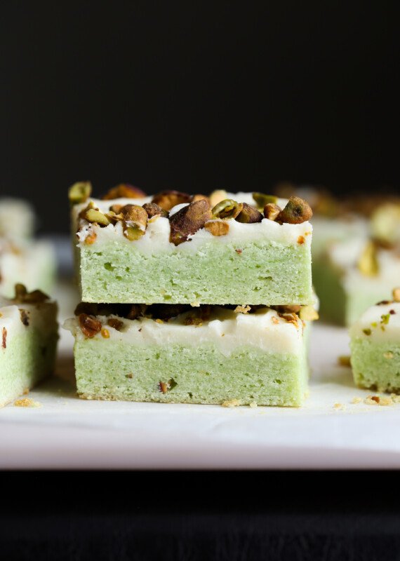 2 stacked Pistachio Bars