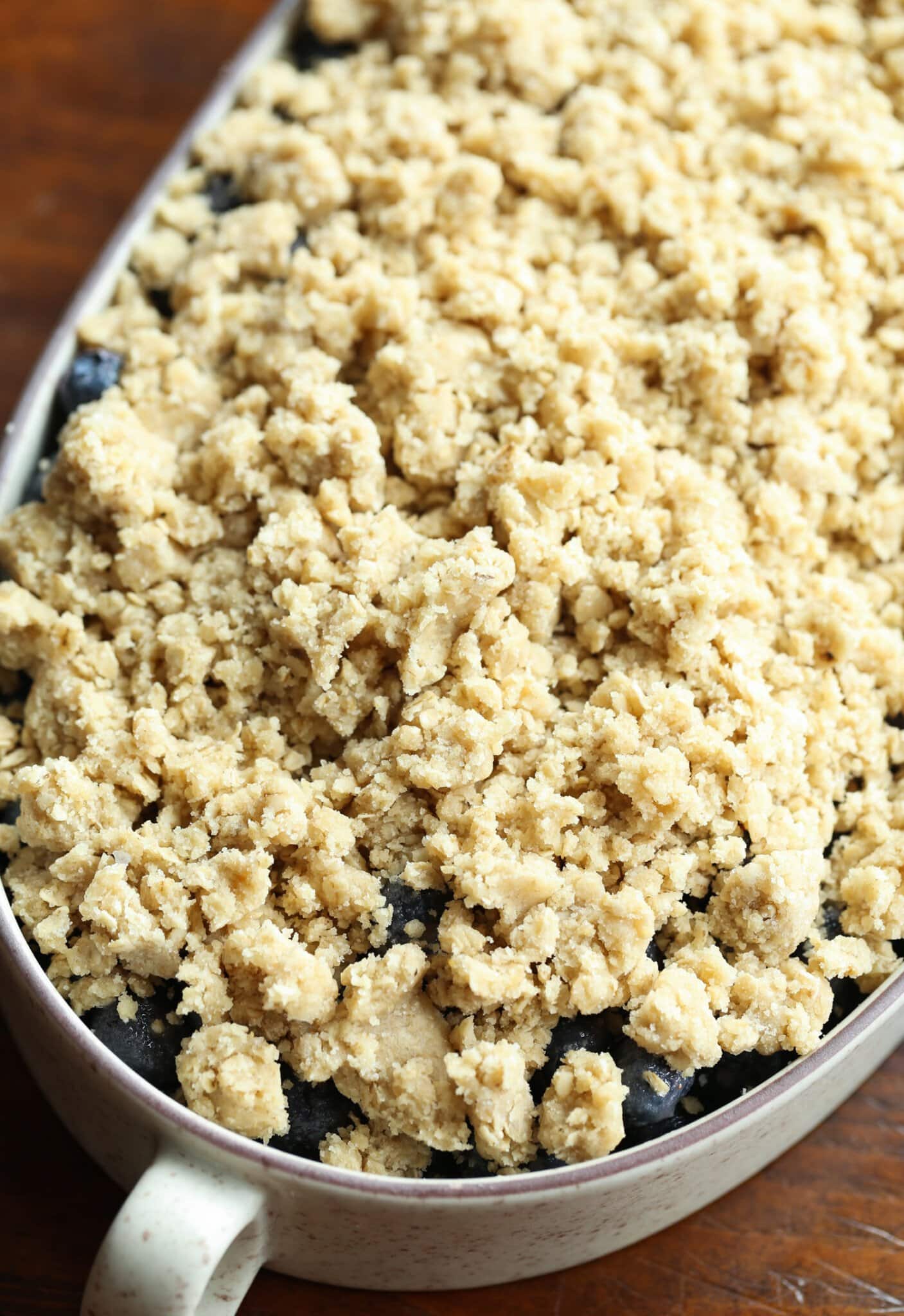 The Best Blueberry Crisp Recipe | Cookies &amp; Cups