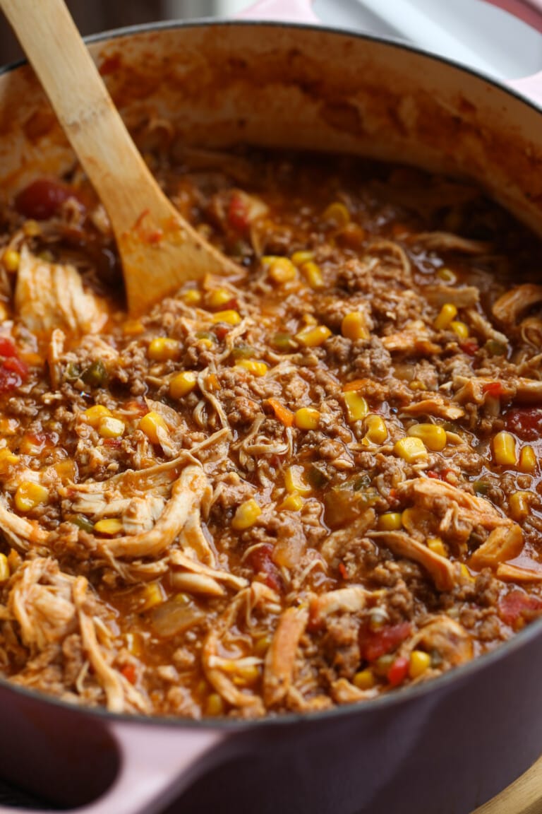 Old Fashioned Brunswick Stew | Cookies and Cups