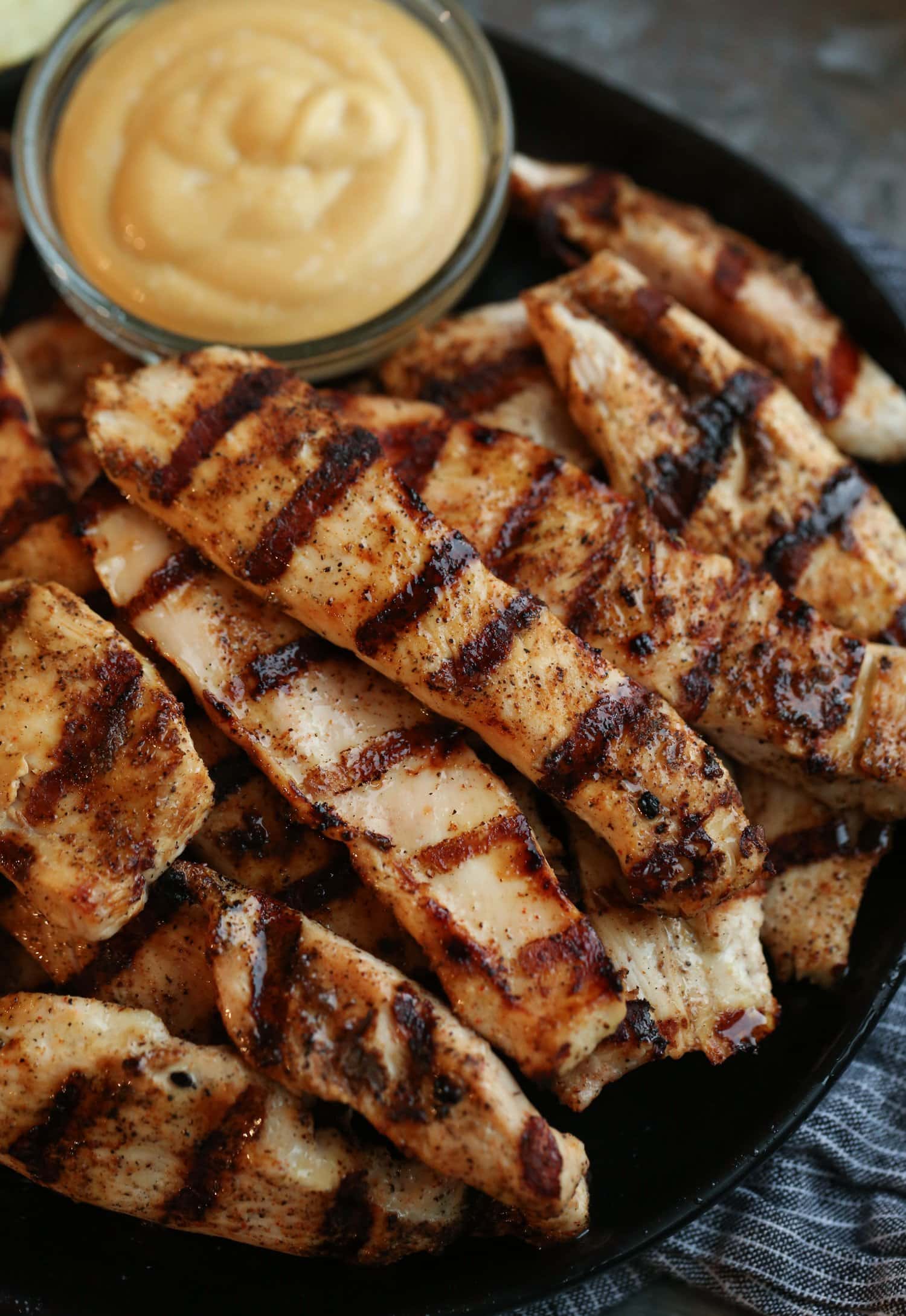 Juicy Grilled Chicken Tenders Recipe Cookies and Cups