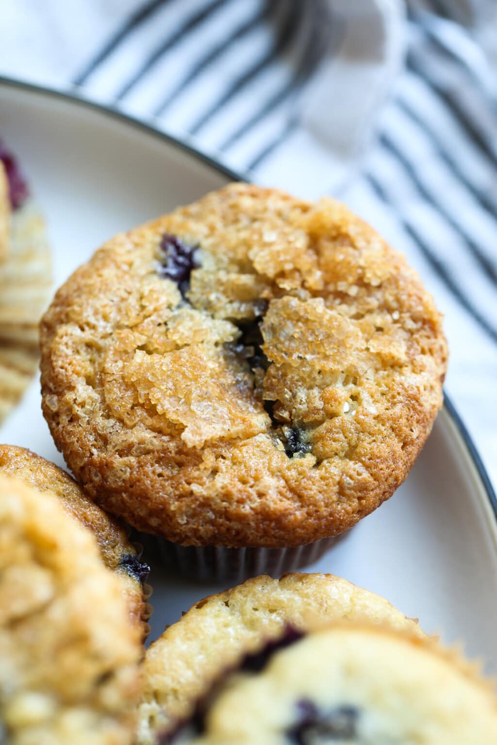 Ultra Moist Banana Blueberry Muffins | Cookies and Cups