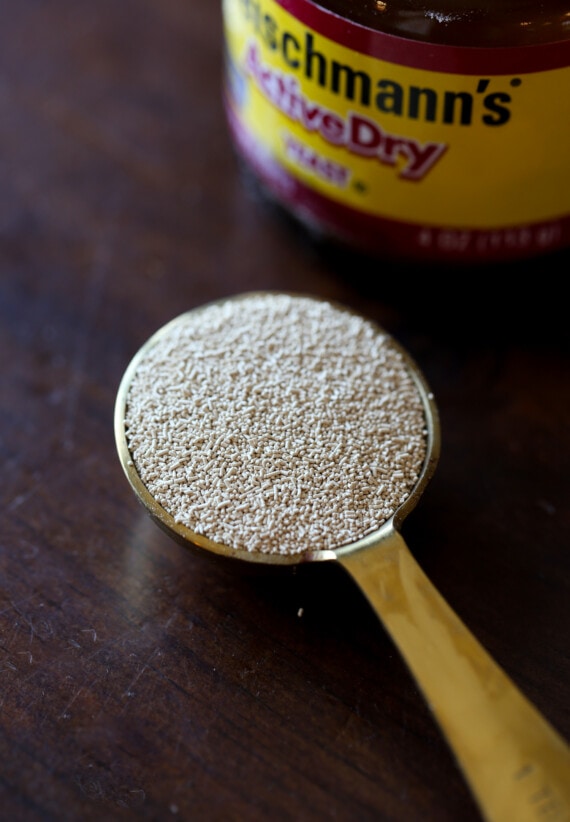 A tablespoon of yeast.