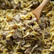 Crock Pot Beef Stroganoff-image