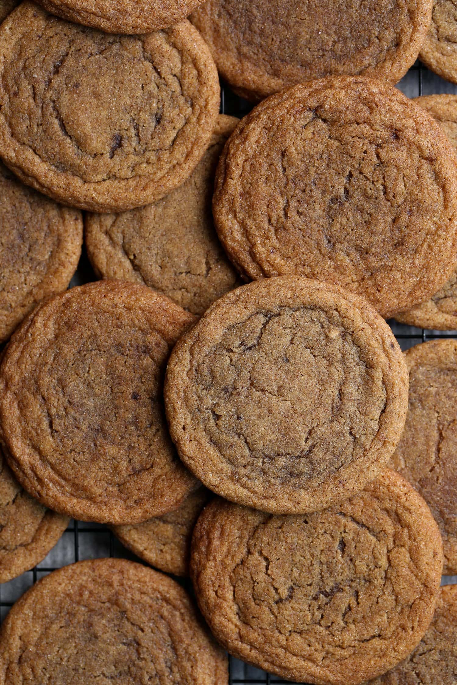 pan banging pumpkin cookies