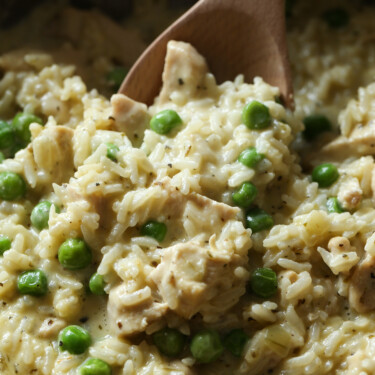 Creamy Chicken and Rice Recipe | Cookies and Cups