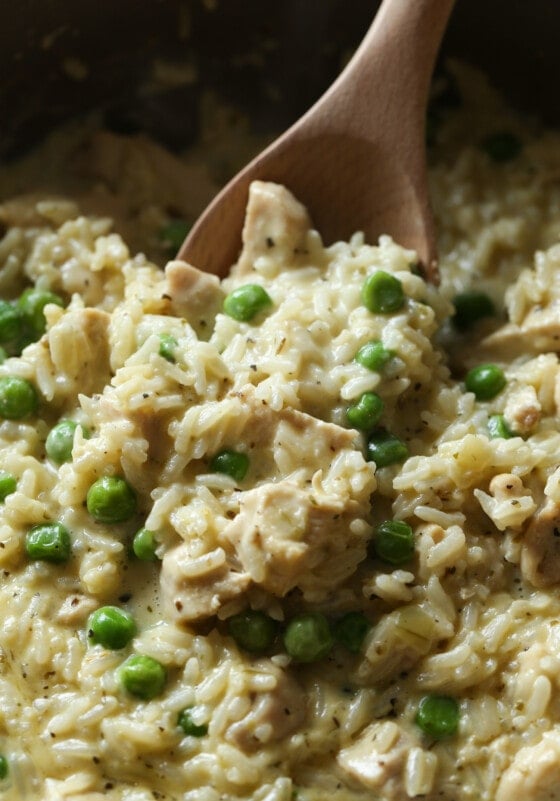 Creamy Chicken and Rice Recipe | Cookies and Cups