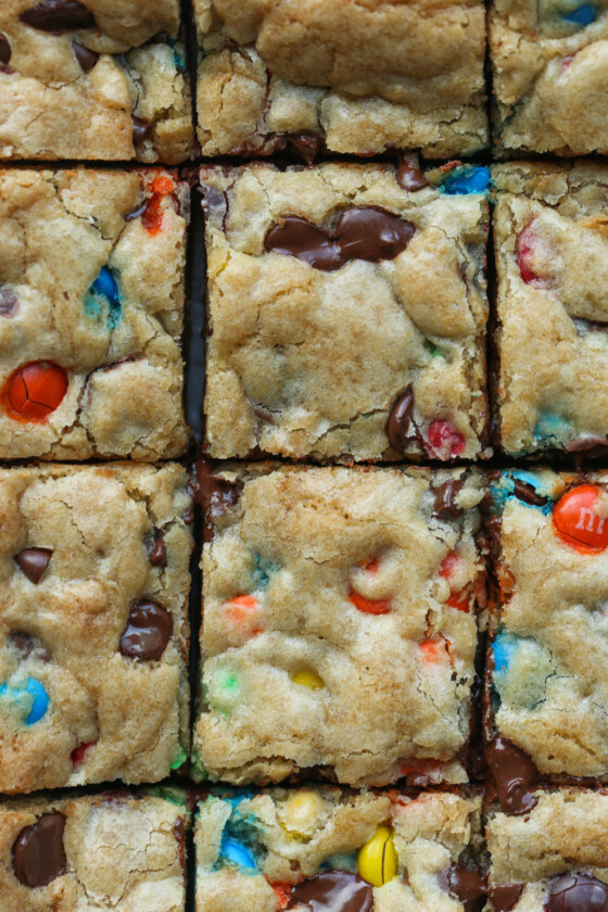 M&M Cookie Bars