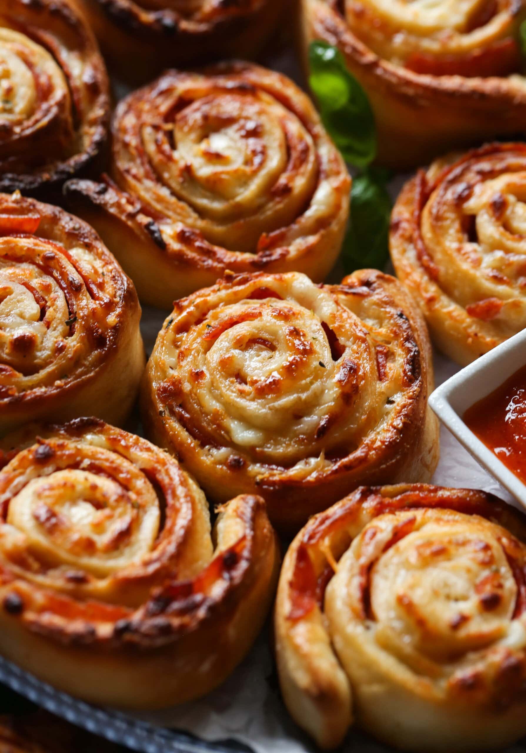 Homemade Pepperoni Pizza Rolls