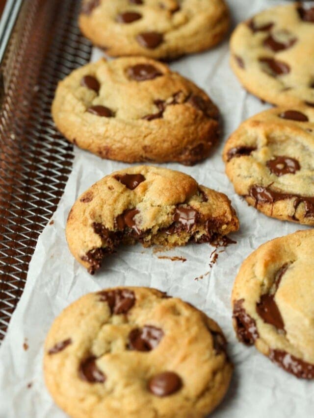 Air Fryer Chocolate Chip Cookies Cookies and Cups