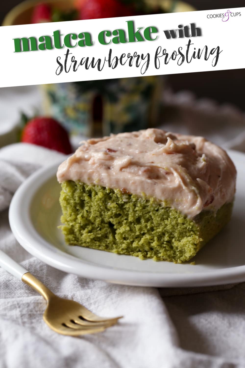 Matcha Cake - Green Tea Cake