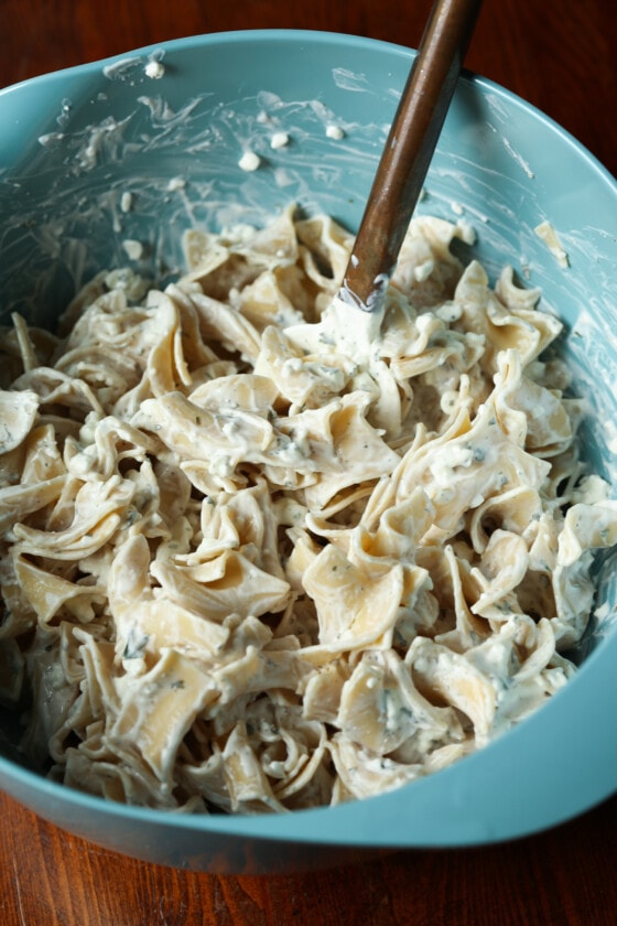 Cheesy Sour Cream Noodle Bake Cookies and Cups