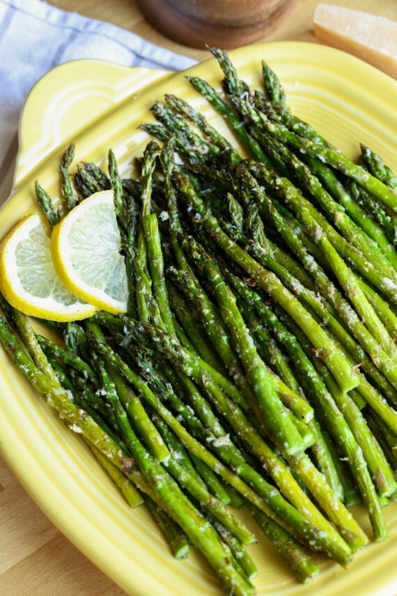 Air Fryer Asparagus | Cookies and Cups