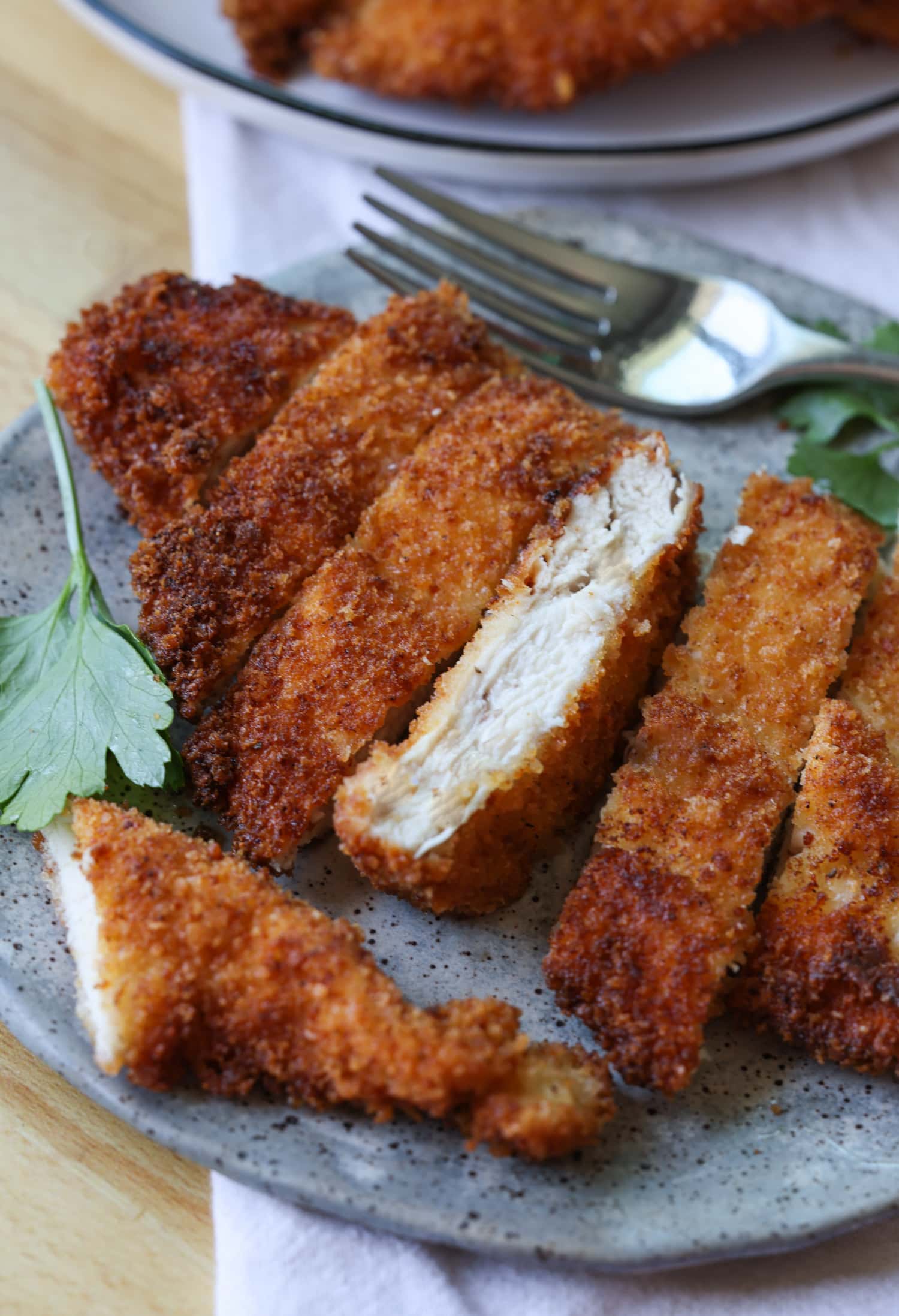 Baked Chicken Cutlets - The Wooden Skillet