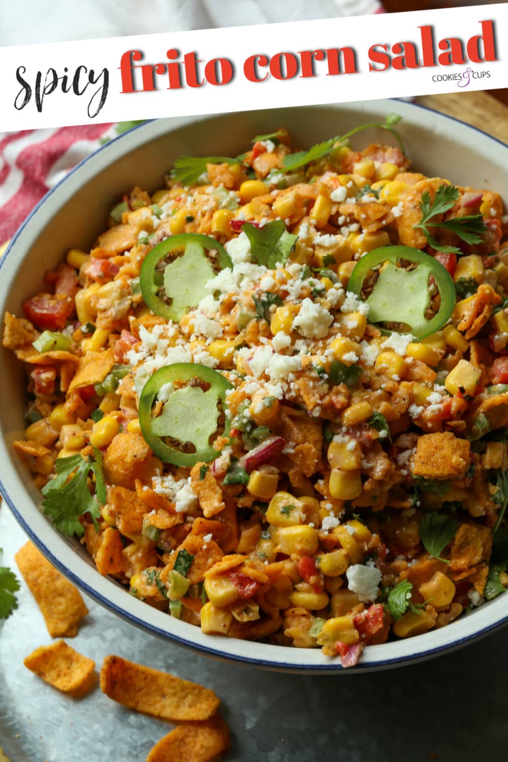 Frito Corn Salad Pinterest Image