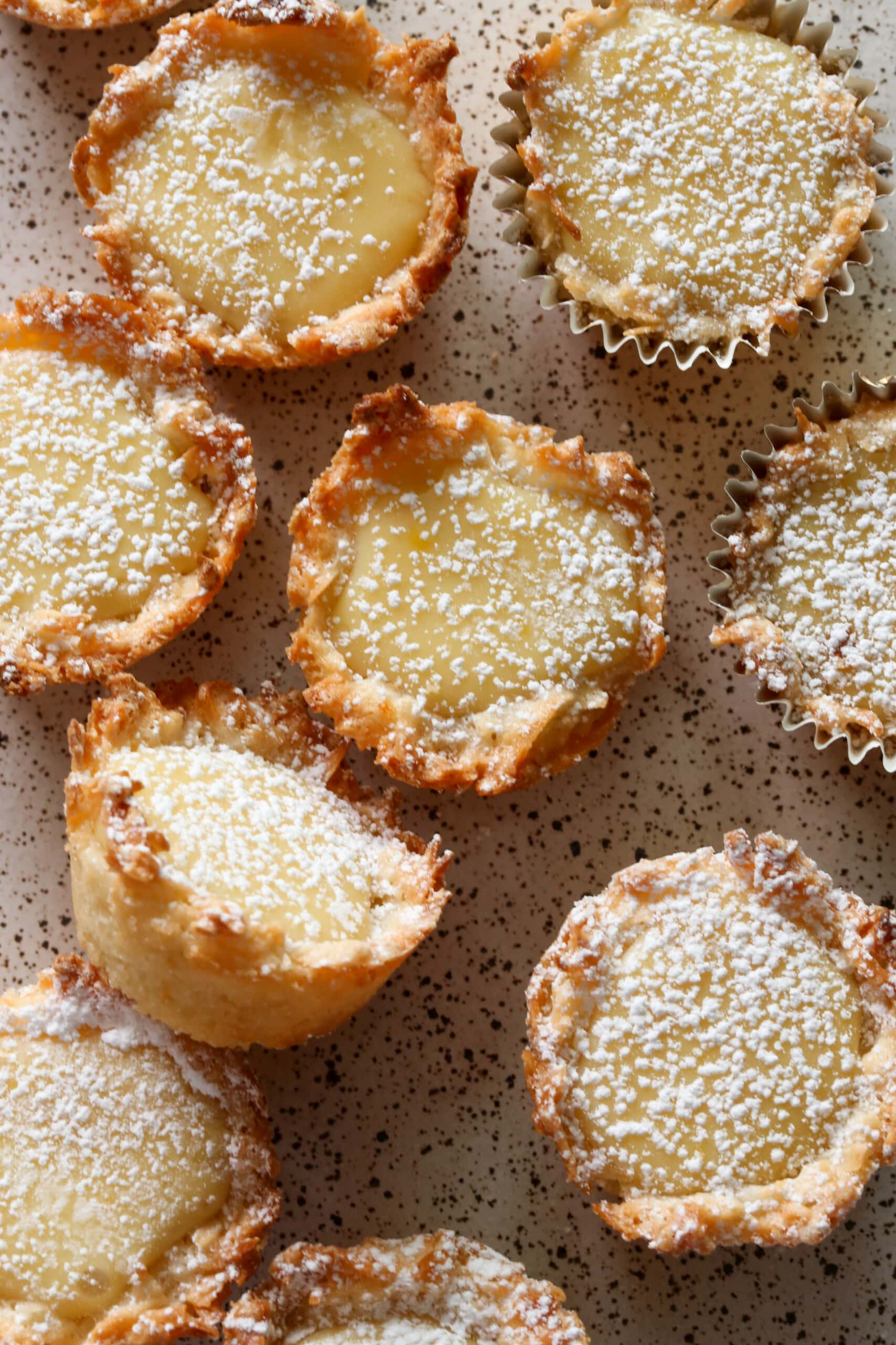 Lemon Coconut Mini Tarts