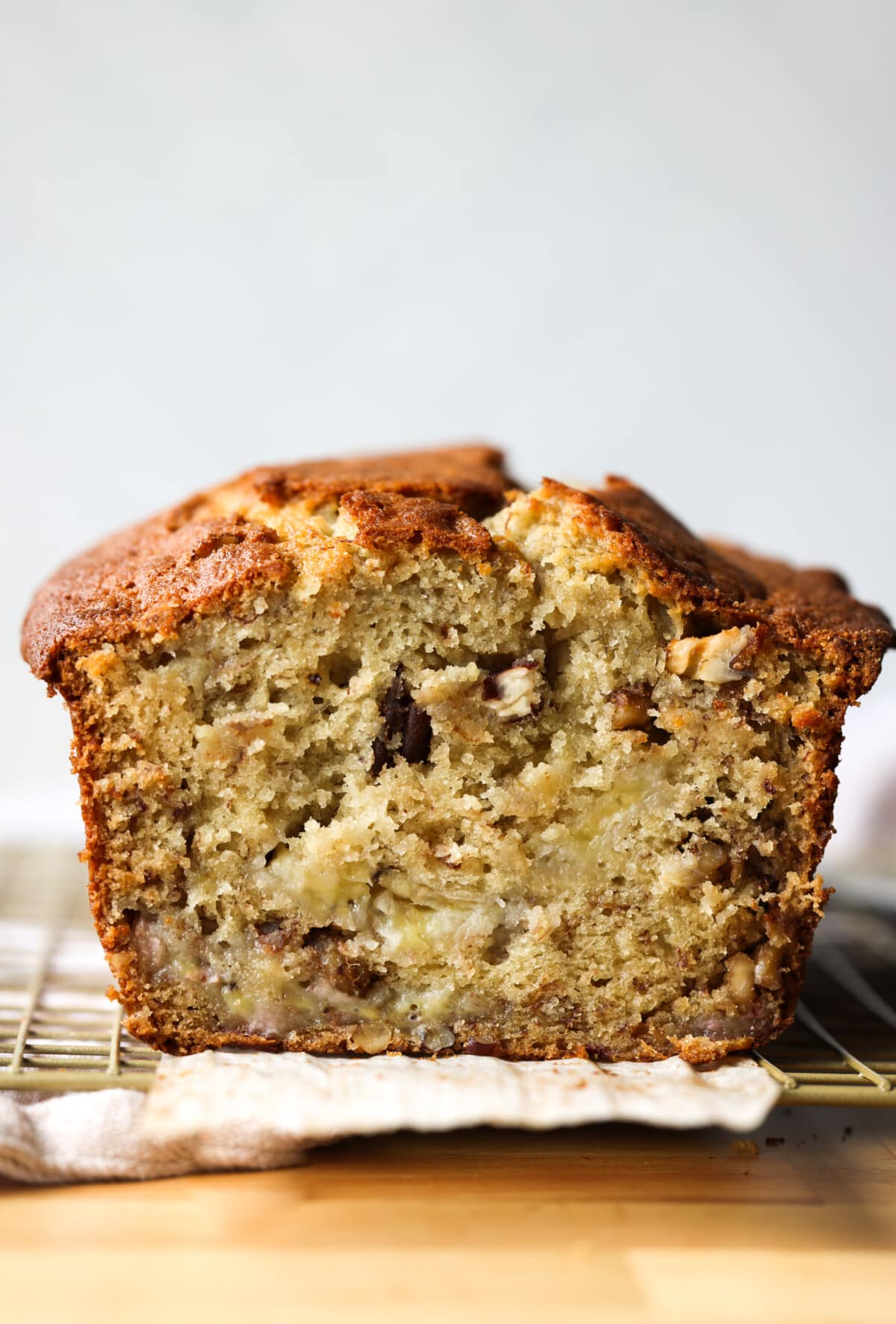 Buttermilk Banana Bread - Cookies and Cups