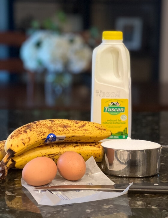 Buttermilk Banana Bread Cookies and Cups