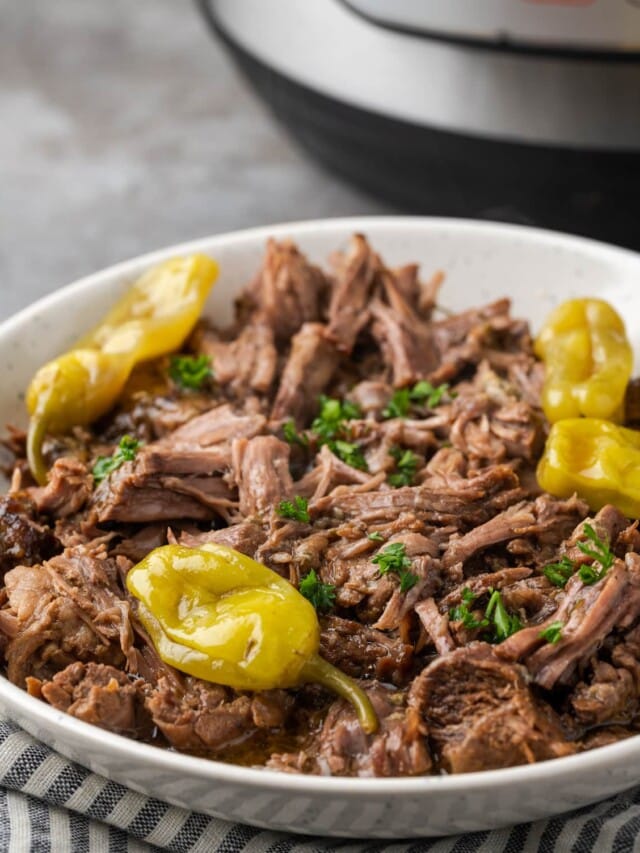 Instant Pot Mississippi Pot Roast Cookies and Cups