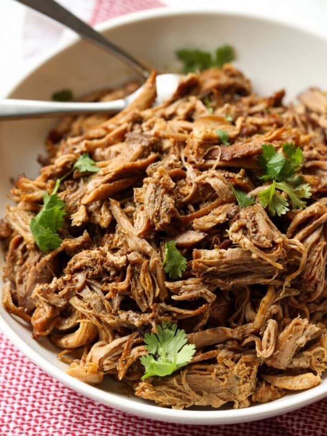 The Best Pork Carnitas - Cookies and Cups