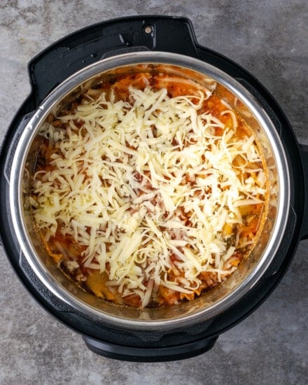 Easy Instant Pot Lasagna | Cookies and Cups