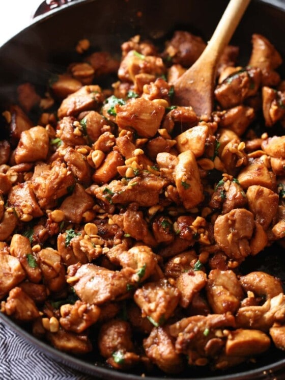 Easy Peanut Ginger Chicken