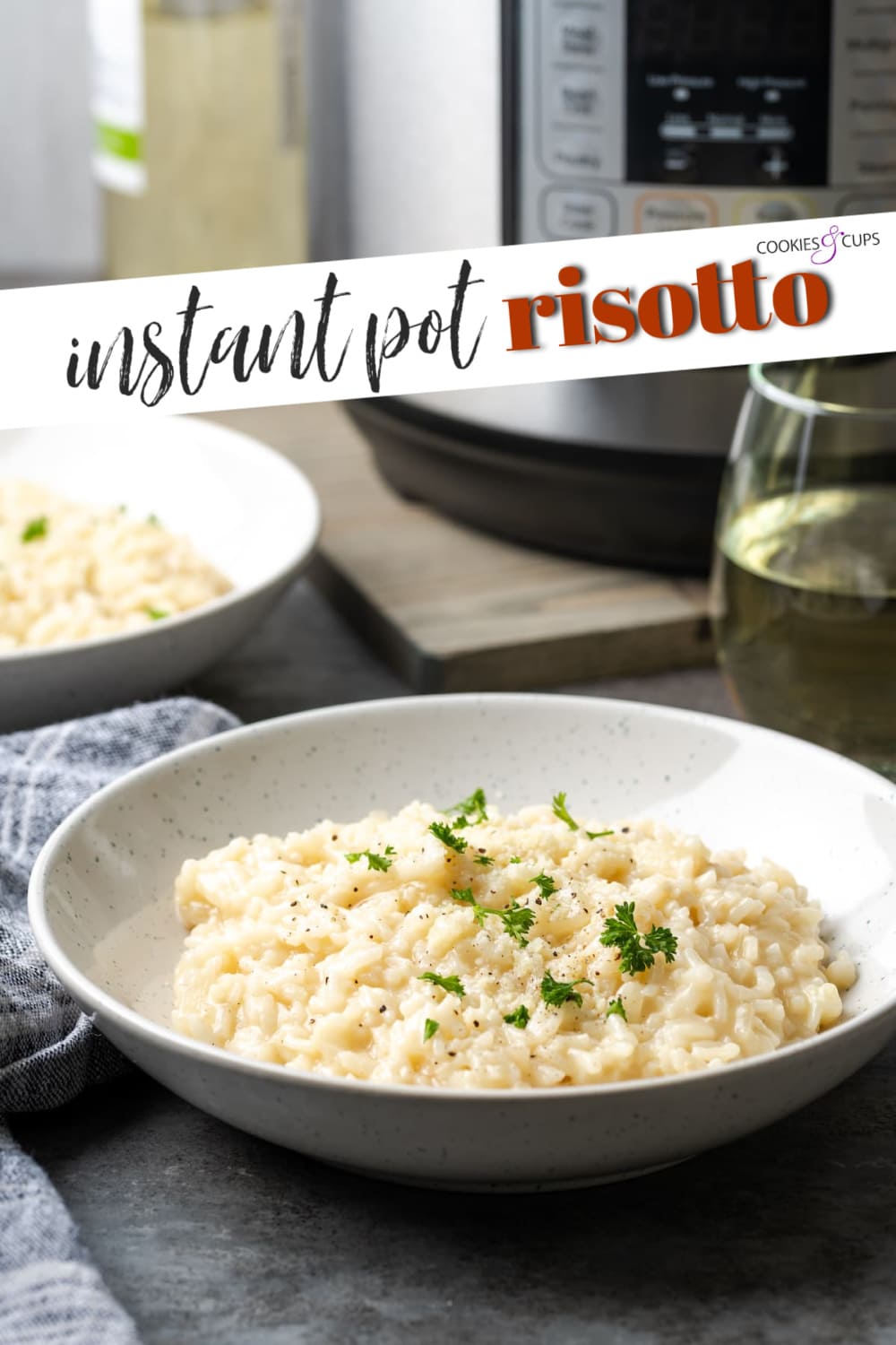 Instant pot parmesan risotto hot sale