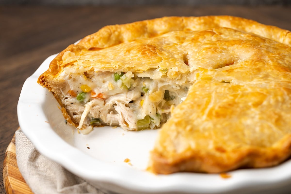 Homemade Chicken Pot Pie Cookies And Cups