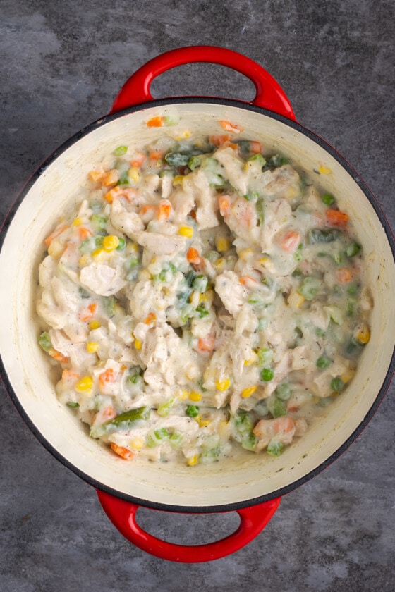 Homemade Chicken Pot Pie | Cookies and Cups