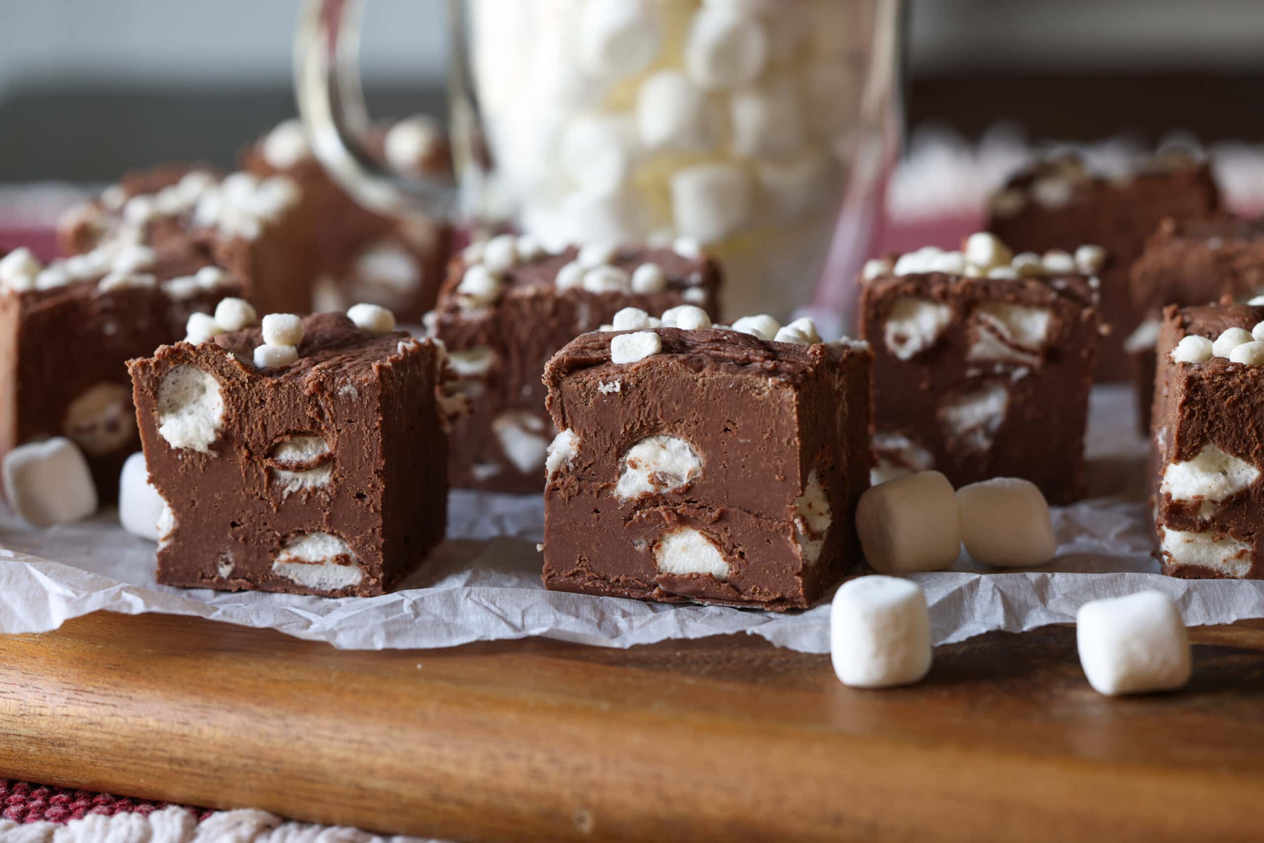 hot chocolate fudge cut