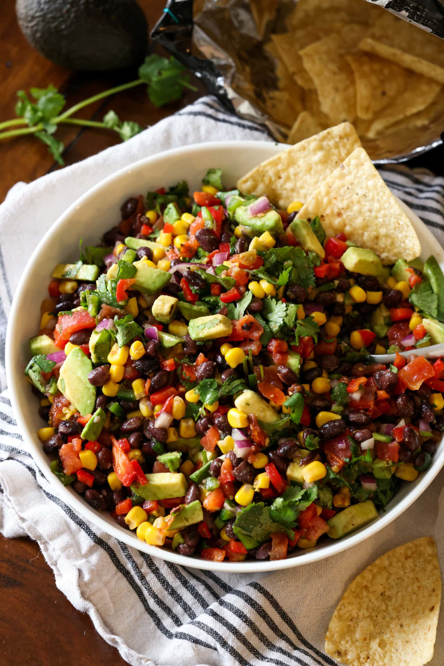 A bowl of Cowboy Caviar