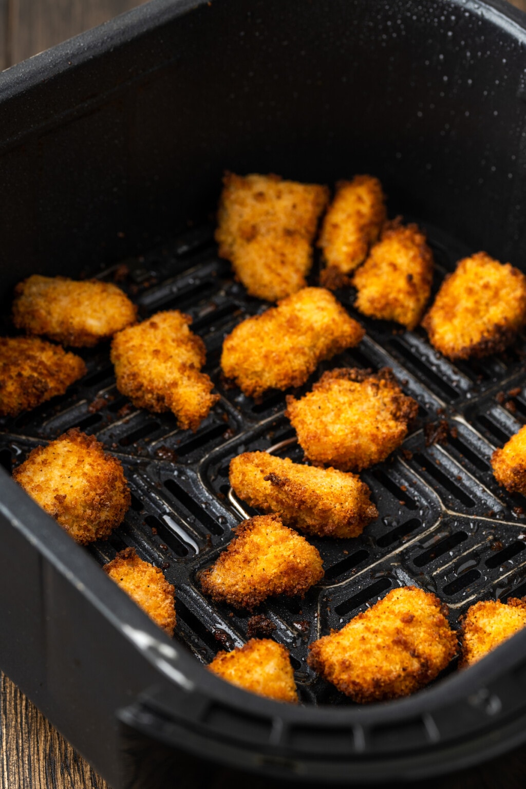Crispy Air Fryer Popcorn Chicken Cookies and Cups