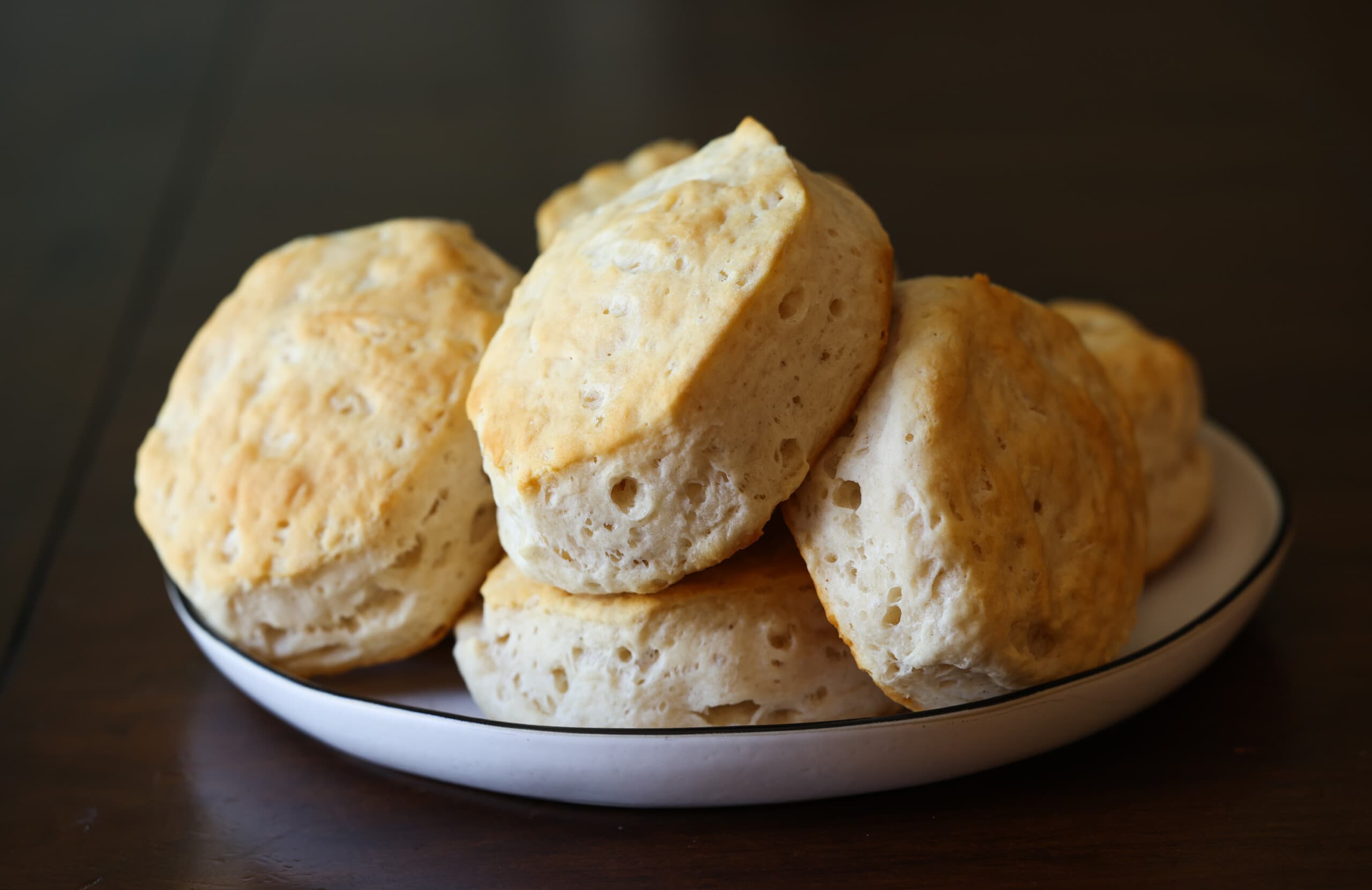 biscuits on a plate