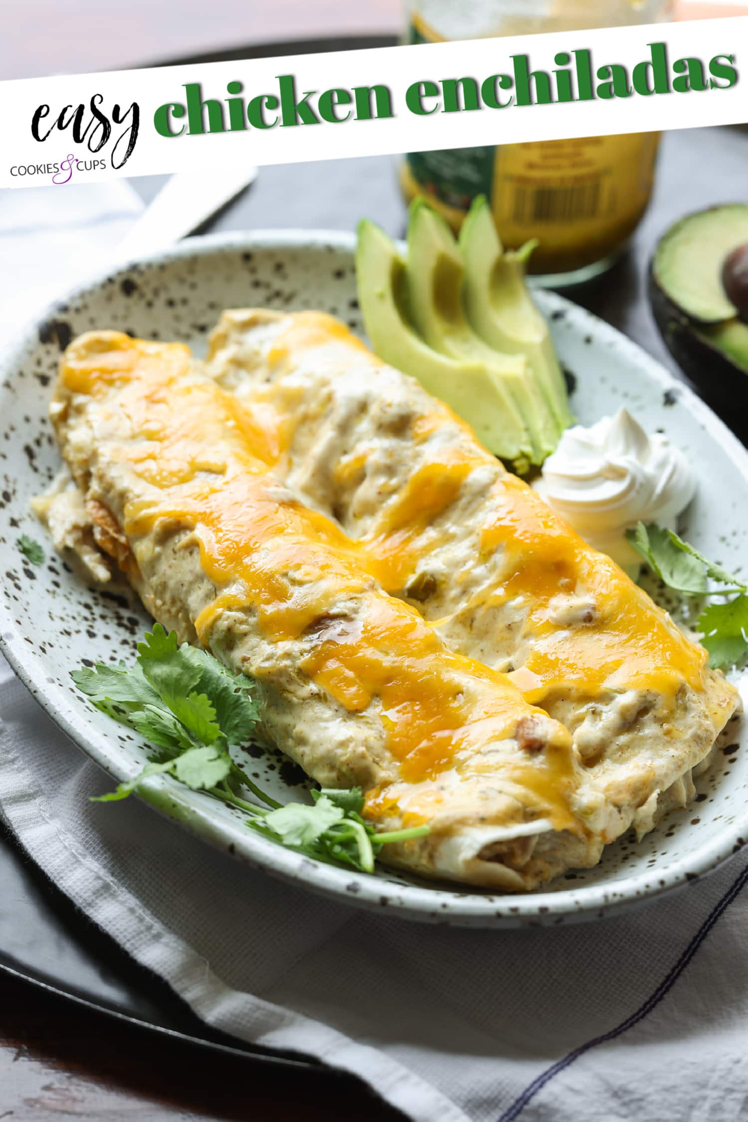 easy chicken enchilada recipe