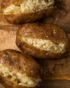 Crock Pot Baked Potatoes | Cookies and Cups