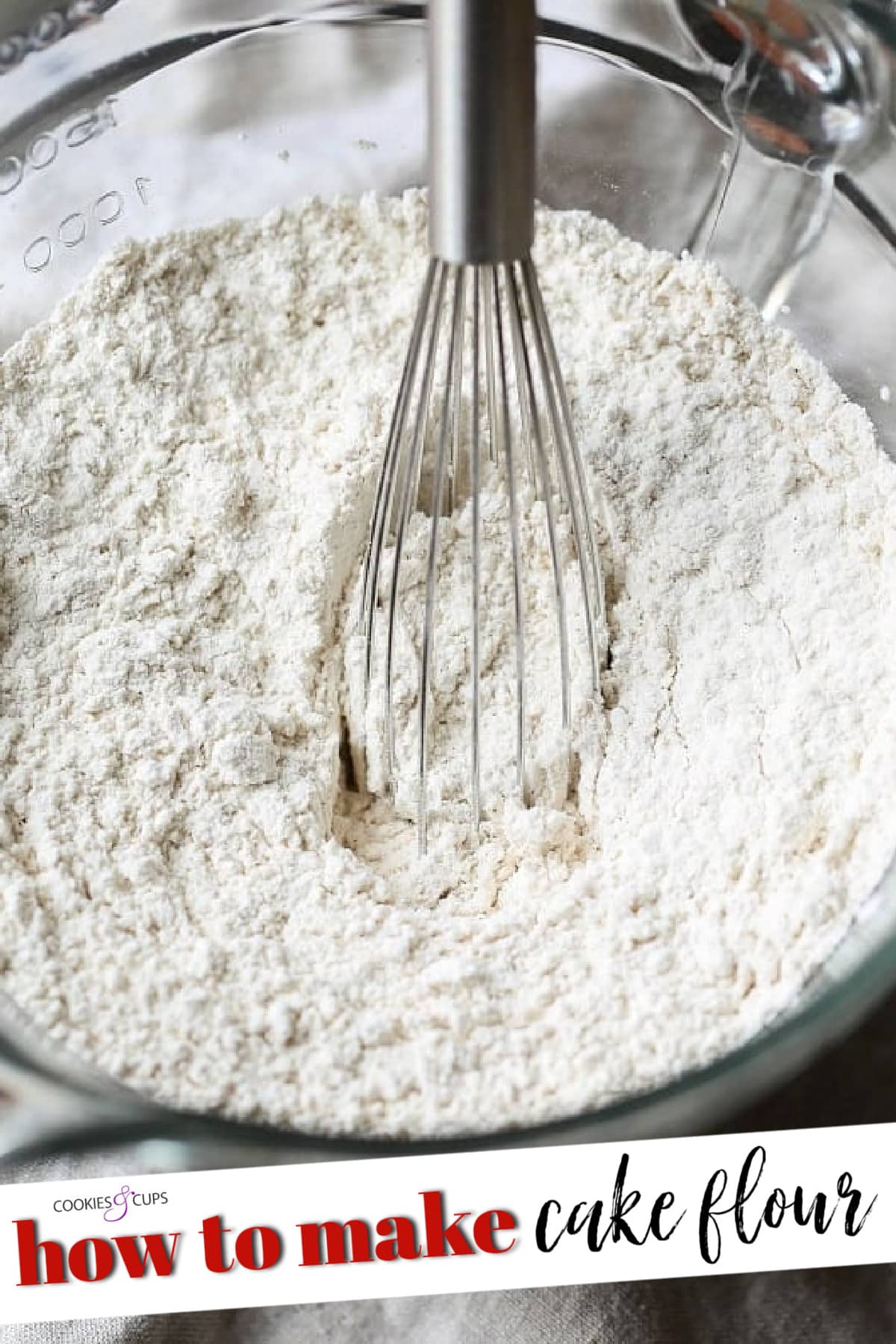 How To Make Cake Flour Pinterest Image