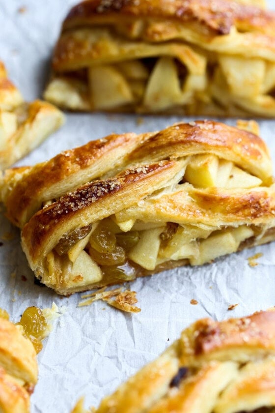 Delicious and EASY Apple Strudel Recipe | Cookies and Cups