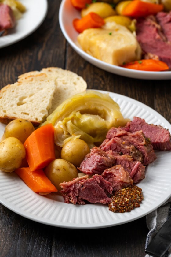 Instant Pot Corned Beef and Cabbage | Cookies and Cups