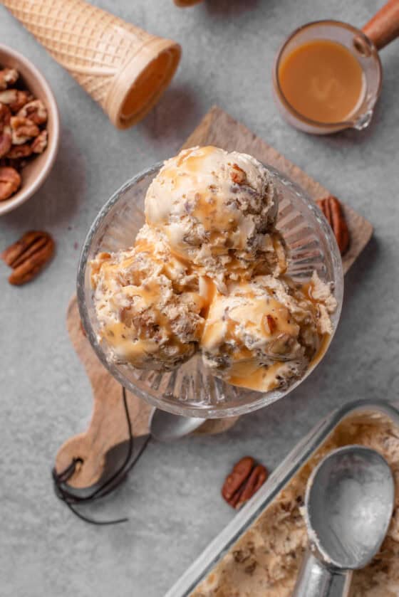 Butter Pecan Ice Cream