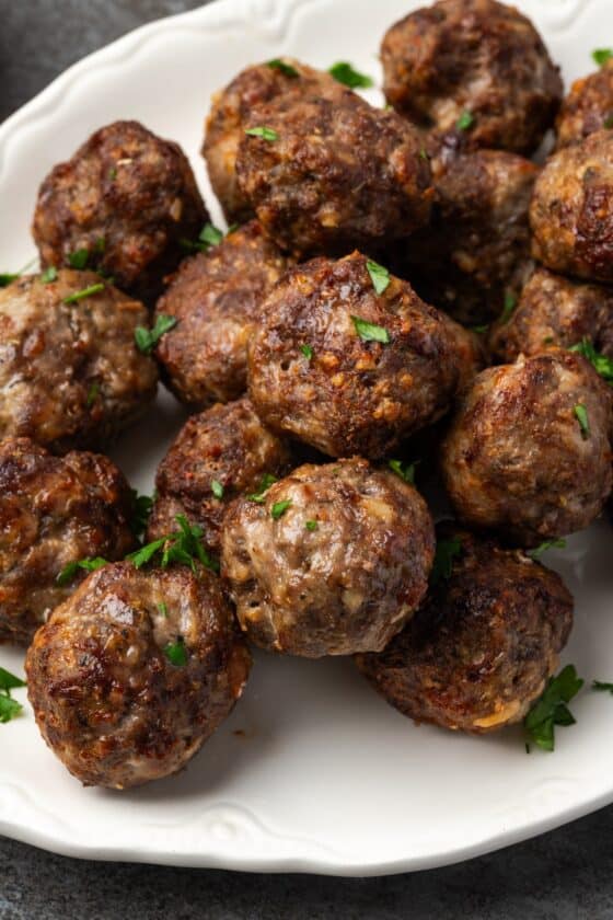 Air Fryer Meatballs